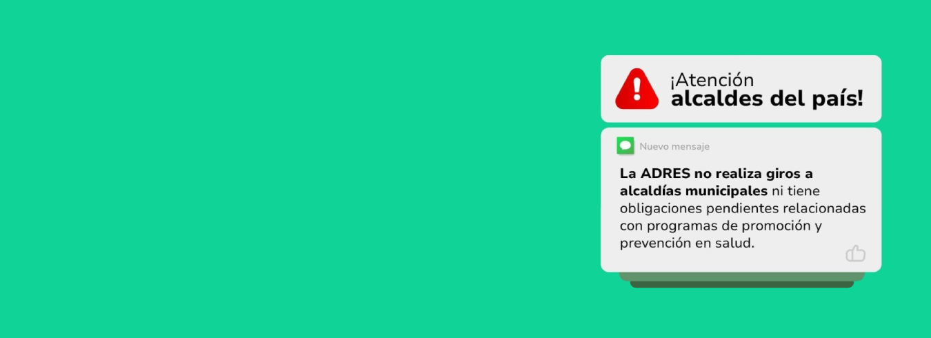 banner con informacion de alerta