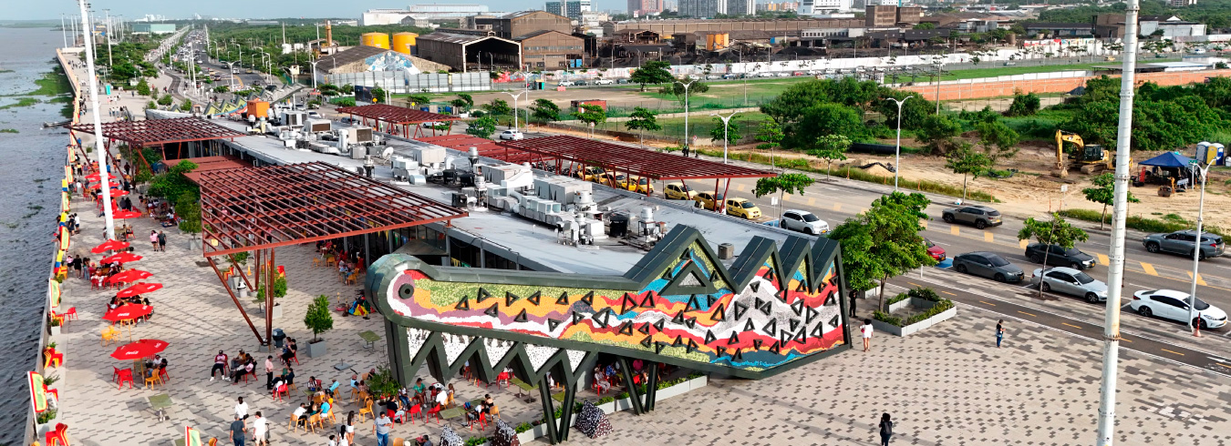 foto panorámica de Barranquilla foto panorámica de Barranquilla